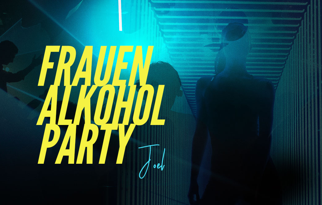 Neonlichter Personen Silouetten als Blogbild für Zeugnis Joel - Frauen Alkohol Party