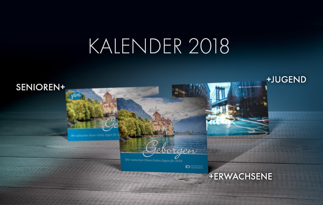 2018 gibt es Kalender für jeder Zielgruppe