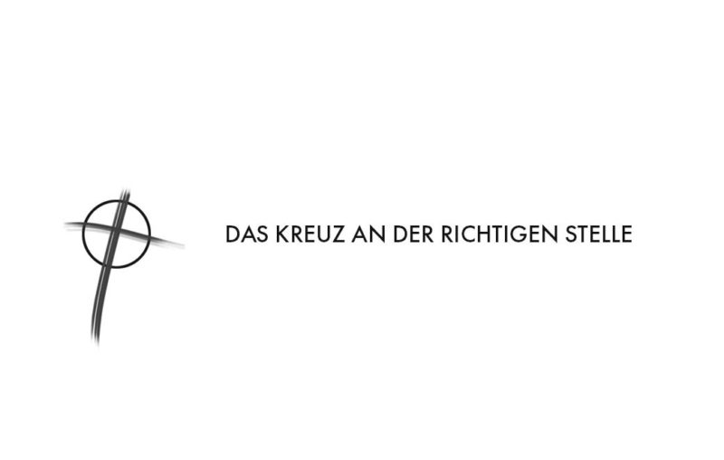 Blogbild Das Kreuz an der richtigen Stelle