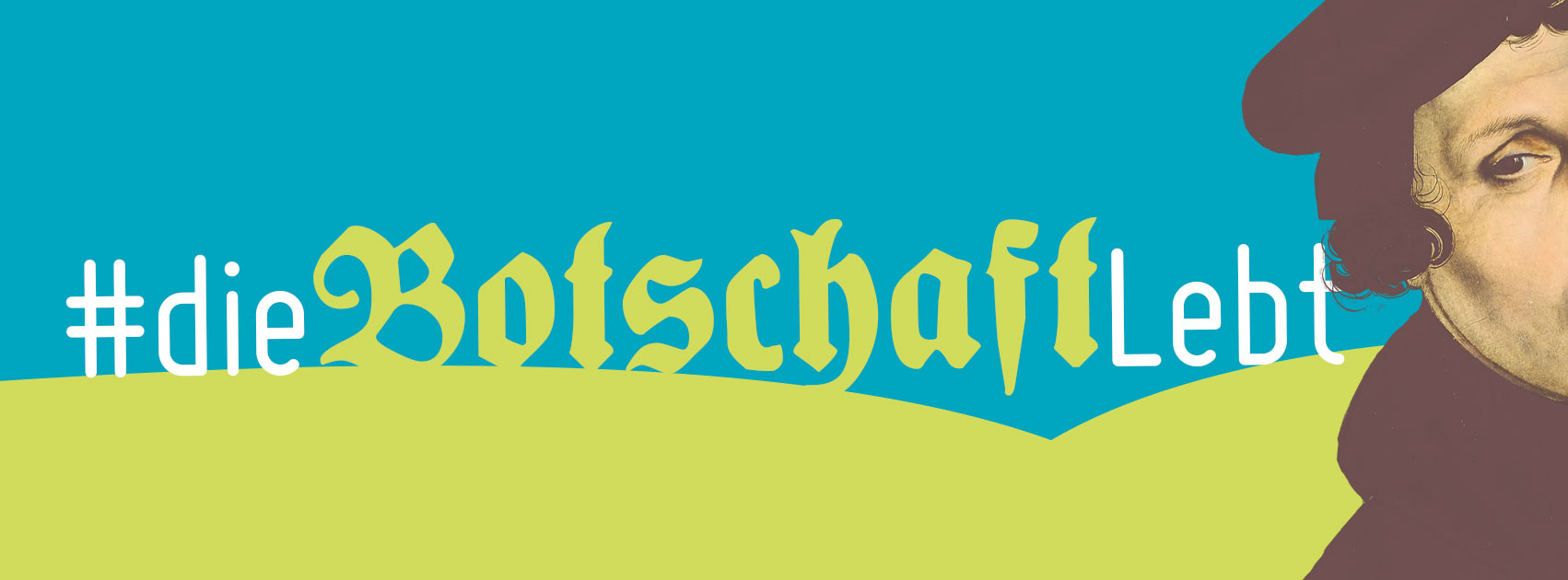 Banner Kampagne Die Botschaft lebt!