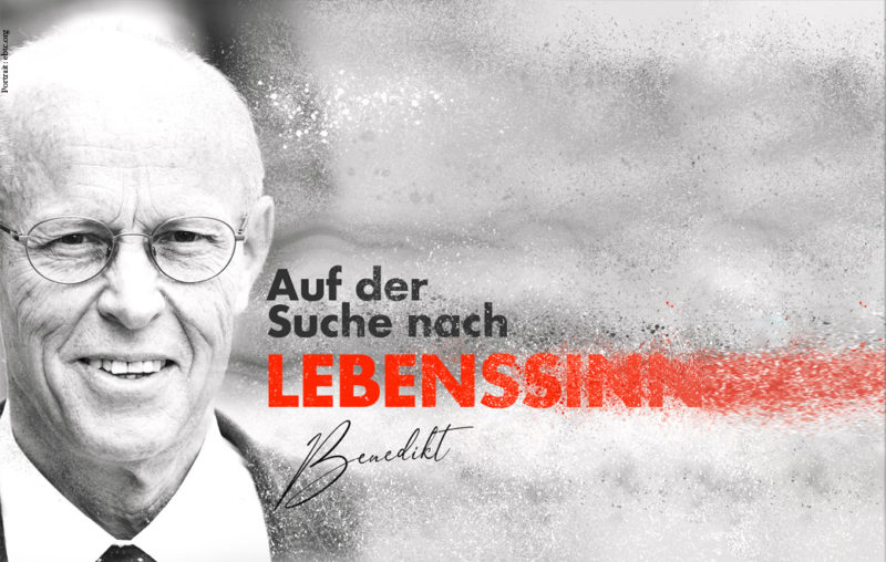 Benedikt Peters als Blogbild für Zeugnis Benedikt Peters Auf der Suche nach Lebenssinn