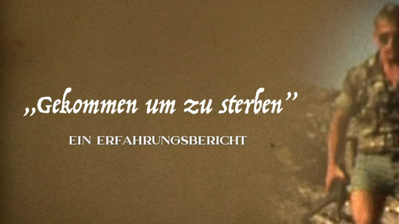 Kurt als Blogbild für Zeugnis Kurt Gekommen um zu sterben - Ein Erfahrungsbericht