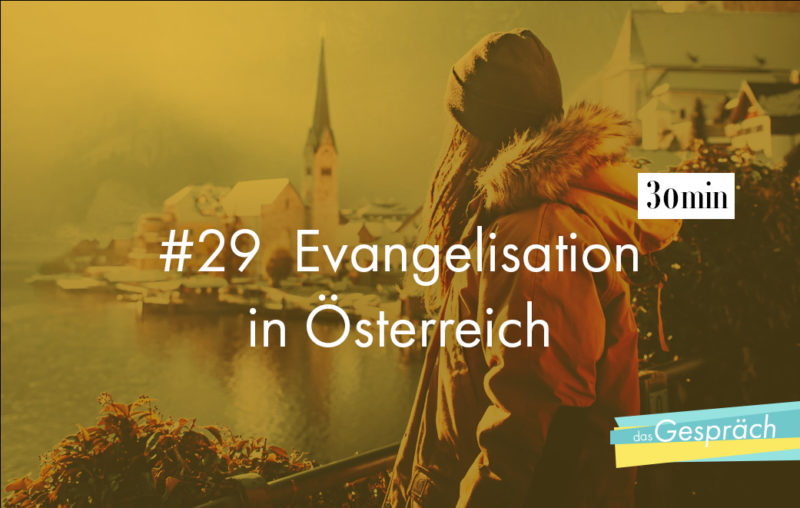 Frau im Winter am See als Titelbild für Das Gespräch Evangelisation in Österreich