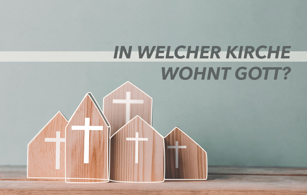 Kirchen Modelle aus Holz