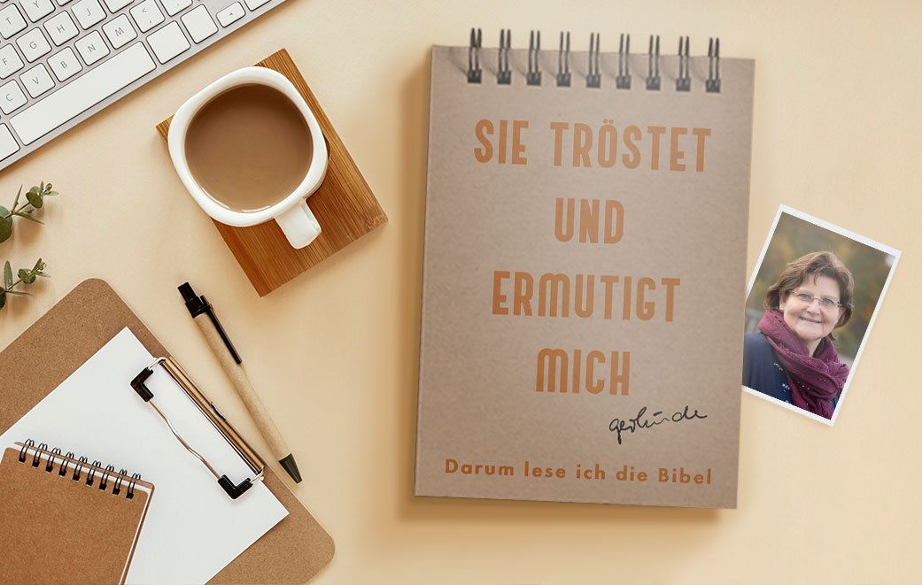 Kaffeetasse Schreibblock, Bibel