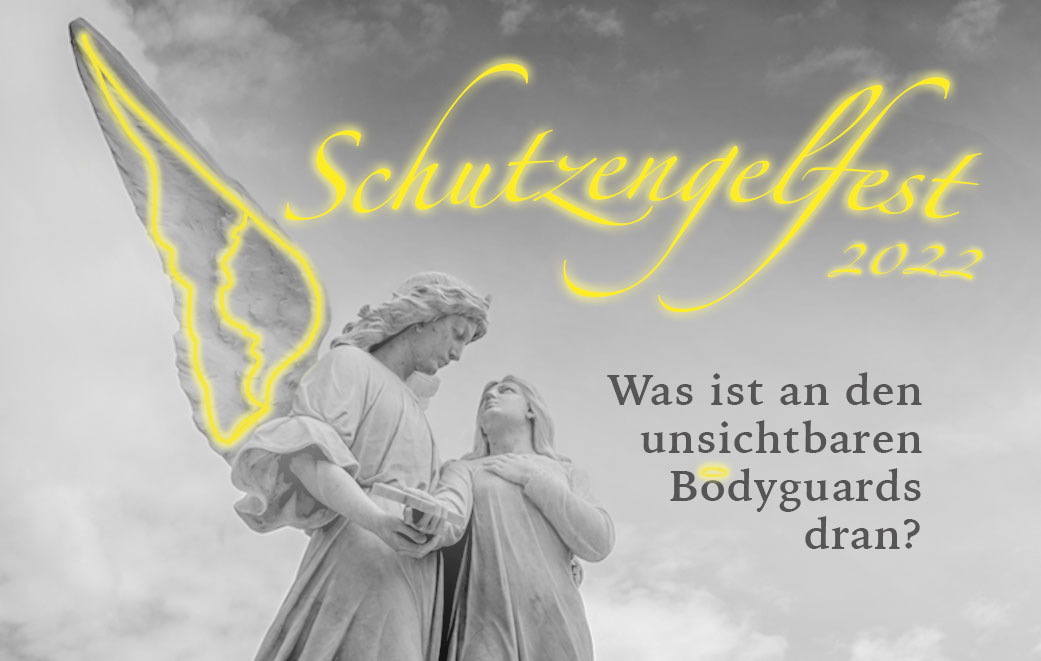 Schutzengel Statue: Blogbild zum Thema Schutzengelfest 2022: Was ist an den unsichtbaren Bodyguards dran?