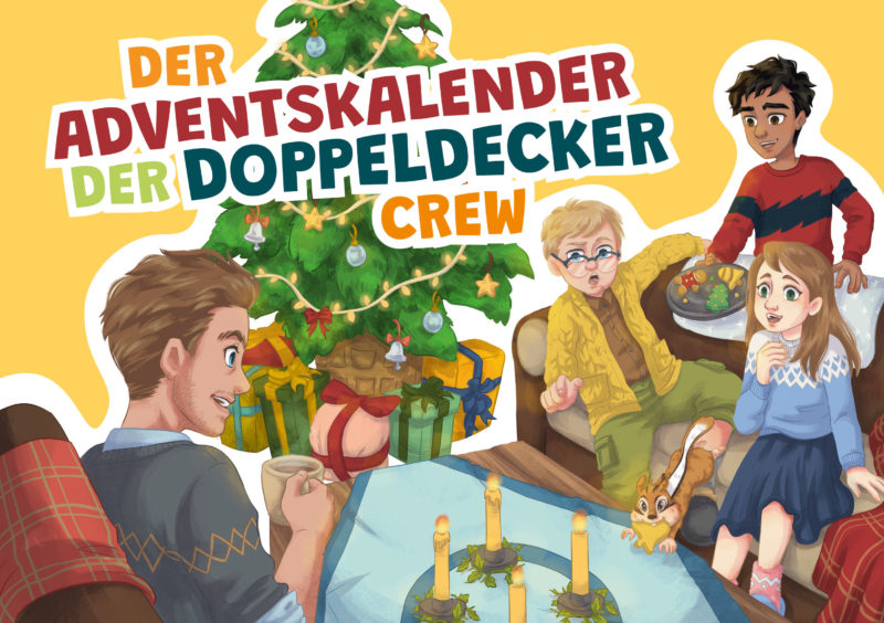 Adventskalender für Kinder - Doppeldecker Crew